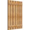 Ekena Millwork Spaced Board-n-Batten Shutters, Rough Sawn Western Red Cedar, 34 3/4W x 47H, PR RBS06S35X047RWR - alternate 2